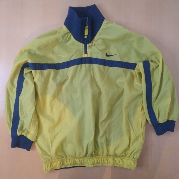 Vintage 90s Nike Reversible Pullover Windbreaker Jacket - Picture 3 of 8